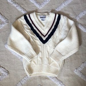 Vintage varsity sweater